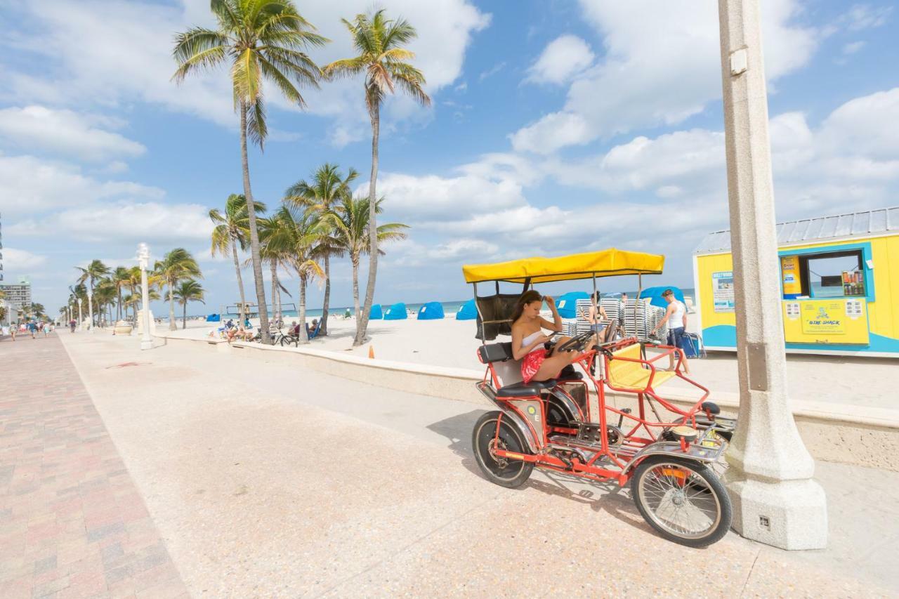 670 Partial Ocean View Hollywood Beach Дания-Бич Экстерьер фото