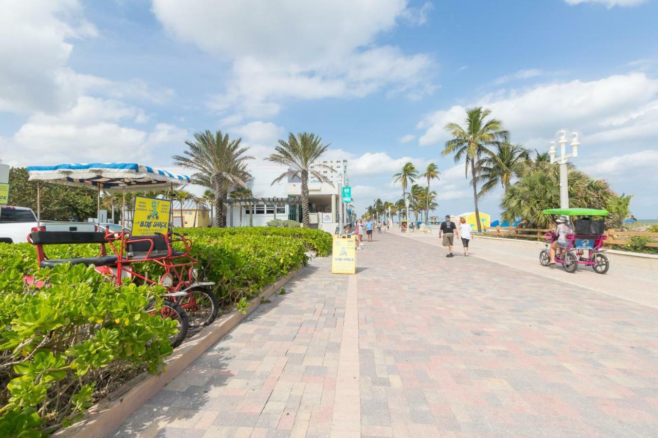 670 Partial Ocean View Hollywood Beach Дания-Бич Экстерьер фото